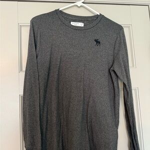 Abercrombie & Fitch Boys Grey Long Sleeve Shirt